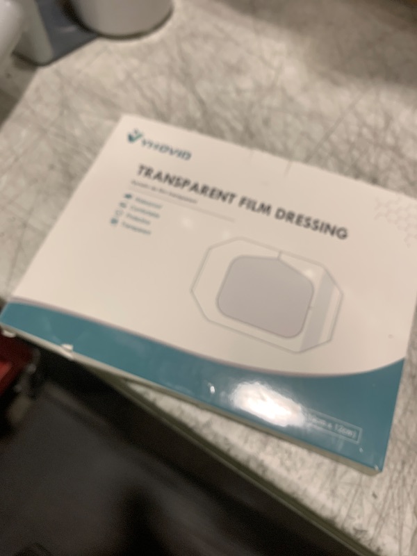 Photo 1 of 100 Packs Transparent Film Dressing 4" x 4.75" - Waterproof Bandages for Swimming, Showering, Wounds, Post Surgical Shower or IV Shield, Tattoo Aftercare Bandage, Scar Therapy, Adhesive Patches