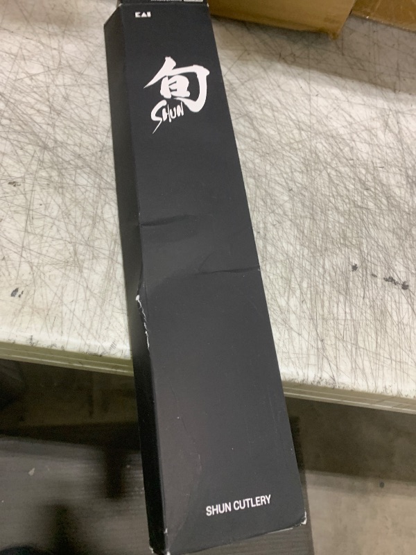 Photo 1 of Shun Classic Blonde 8" Chef's Knife, Handcrafted Japanese Kitchen Knife for Professional and Home Chefs, VG-MAX Core with Damascus Stainless Steel Cladding, Pakkawood Handle