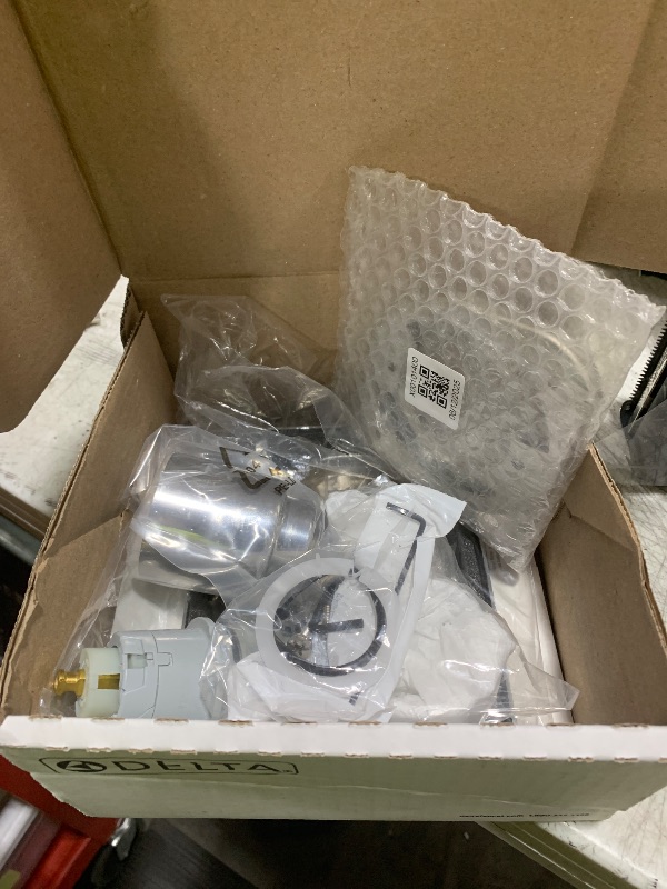 Photo 1 of Delta Faucet Vero 14 Series Single-Function Shower Handle Valve Trim Kit, Chrome T14053 (Valve Not Included) 3.00 x 7.00 x 3.00 inches