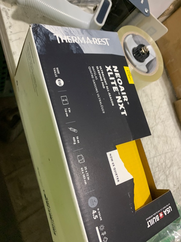 Photo 1 of Therm-a-Rest NeoAir Xlite NXT Ultralight Camping and Backpacking Sleeping Pad, Solar Flare, Regular Wide