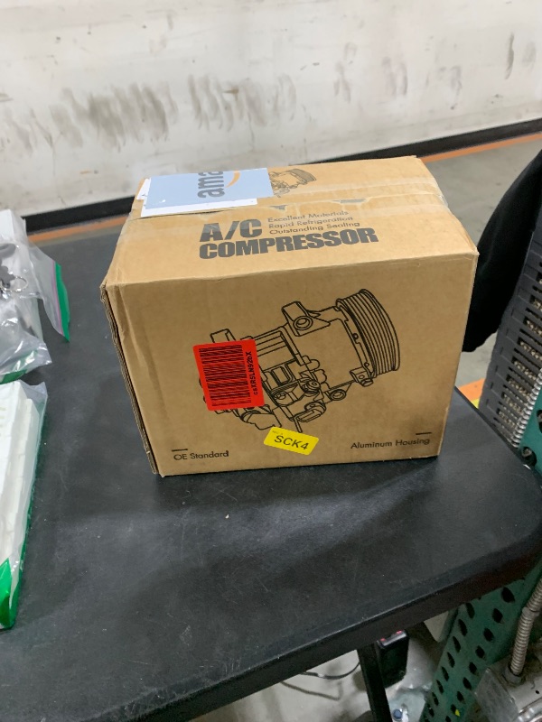 Photo 1 of ECCPP A/C Compressor with Clutch 2012-2018 Fit for Lexus ES350 GS350 3.5L 2011-2018 Fit for Toyota Sienna Camry Avalon 3.5L Fast Cooling AC Compressor