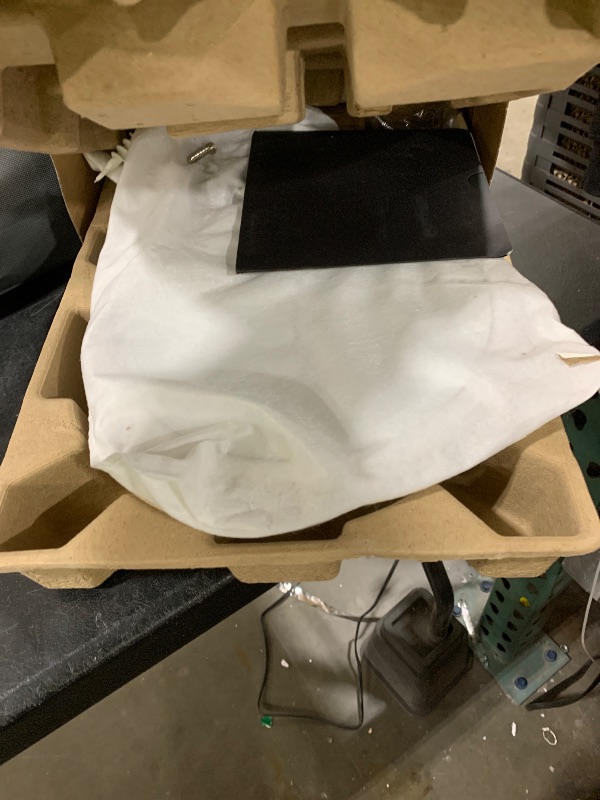 Photo 1 of simplehuman, Brushed 8" Round Wall Mount Sensor Makeup Mirror, 5x Magnification, Hard-Wired (100-240v), Stainless Steel, 8"