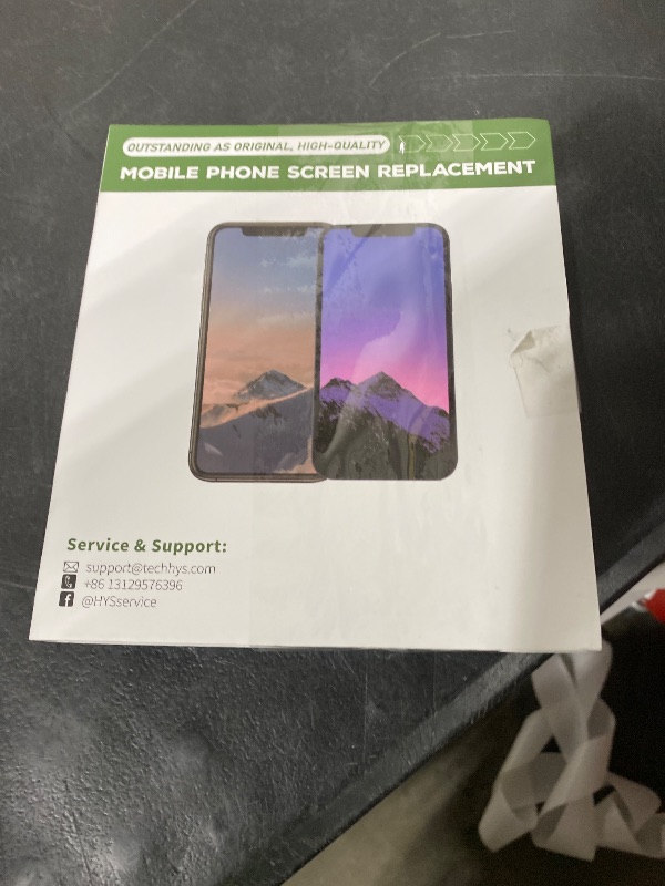 Photo 1 of FFtopu for iPhone 12 and 12 Pro Screen Replacement Kit 6.1'' LCD Display 3D Touch Full HD Digitizer Full Assembly Repair Kits not for Model 12 Pro Max and 12 Mini