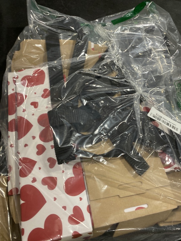 Photo 1 of Shyyween 4 Pack Valentine's Day Party Game, Shaking Swing Balls Set, Waist Strap Shake Box with 80 Balls, Funny Game for Galentine's, Bachelorette, Indoor Outdoor (Red Heart)