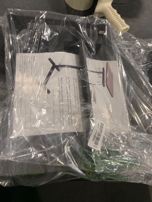 Photo 1 of Tinysun C Shaped Small Side Table,Adjustable Tv Tray Side Table for Bedroom,Couch Bed Table TV Trays for Eating with High-Density Board & Carbon Steel Base