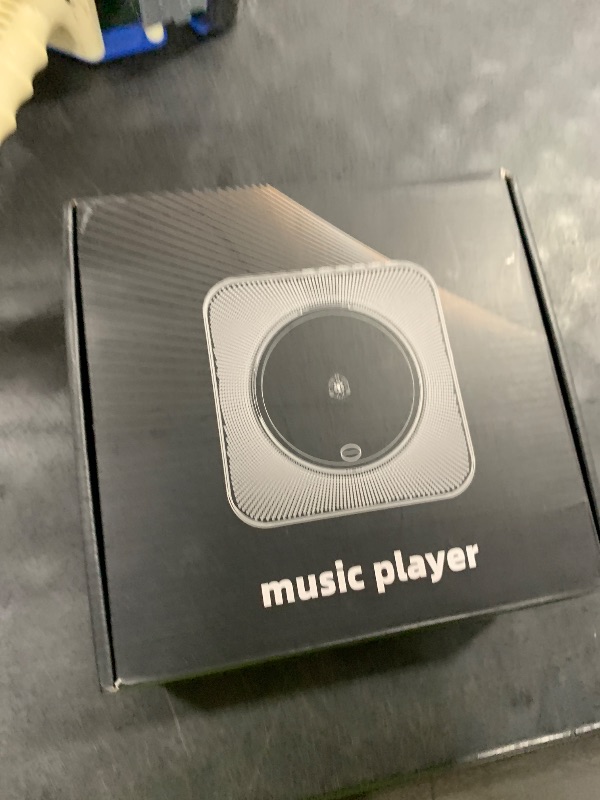 Photo 1 of Gueray CD Player Portable Bluetooth Desktop CD Player for Home with Timer Built-in HiFi Speakers with LCD Screen Display Boombox FM Radio USB Type-c