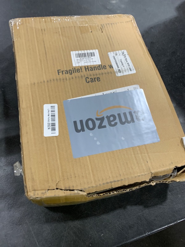 Photo 1 of HBlife Baby Bottle Storage Organizer for Countertop Cabinet, 3 Tiers Adjustable Clear Acrylic Bottles Storage Station Case Box Container with 2 Removable Dividers and Magnetic Door, Large