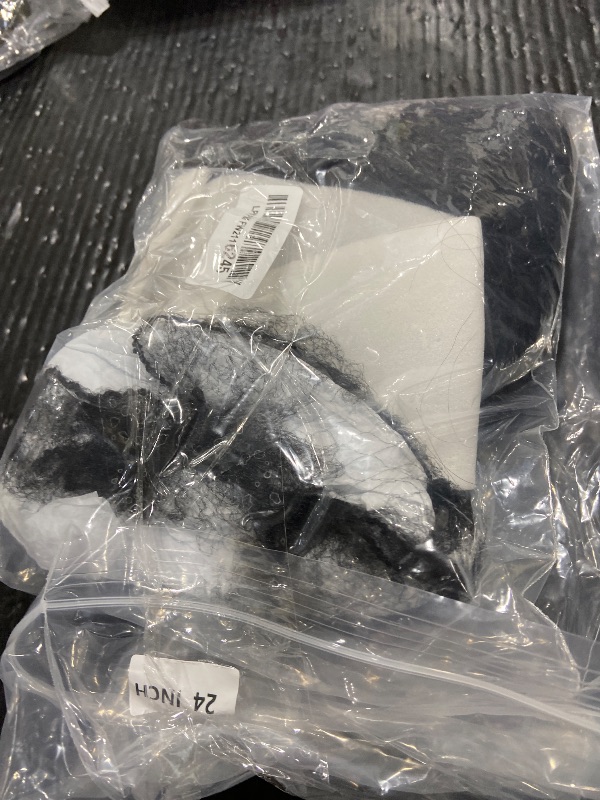 Photo 1 of GCOKS Lace Front Wigs Human Hair Body Wave 200 Density Human Hair Wigs for Women Pre Plucked 13x4 HD Lace Frontal Wig Glueless Natural Black 24 inch