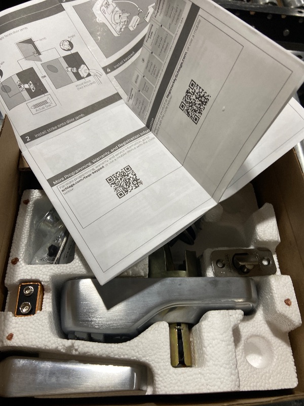 Photo 1 of  CAM 626 ACC Camelot Keypad Entry with Flex-Lock and Accent Levers, Brushed Chrome