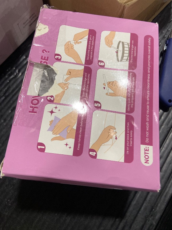 Photo 1 of 100 PACK Disposable Vaginal Suppository Applicator for Women, Fits Most Lubricants Creams Gels Pills Tablet Suppositories, Threaded End, Soft & Small Tip, with Dosage Markings, Individually Wrapped