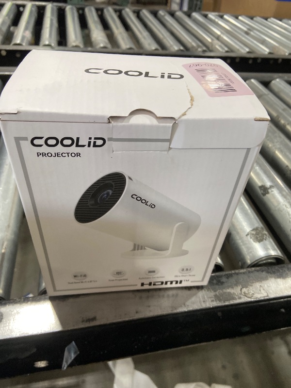 Photo 1 of [Built-in Apps & 2026 Upgraded] Mini Projector Support 4K 1080P Auto Keystone 180° Rotatable with WiFi 6 and Bluetooth 5.4, Projector Portable Compatibile with HDMI/TV Stick/Memory Stick/Laptop-White