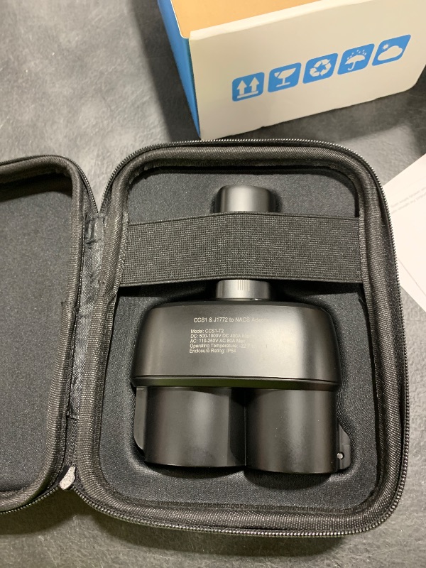 Photo 1 of Ecogenix Upgraded 2In1 CCS & J1772 to Tesla Adapter, 250KW Fast CCS1 to Tesla Charging Adapter, ONLY Fit for Tesla Model Y, 3, S, X, Compatible with Level 1 2 3 Charging Stations with CCS1& J1772