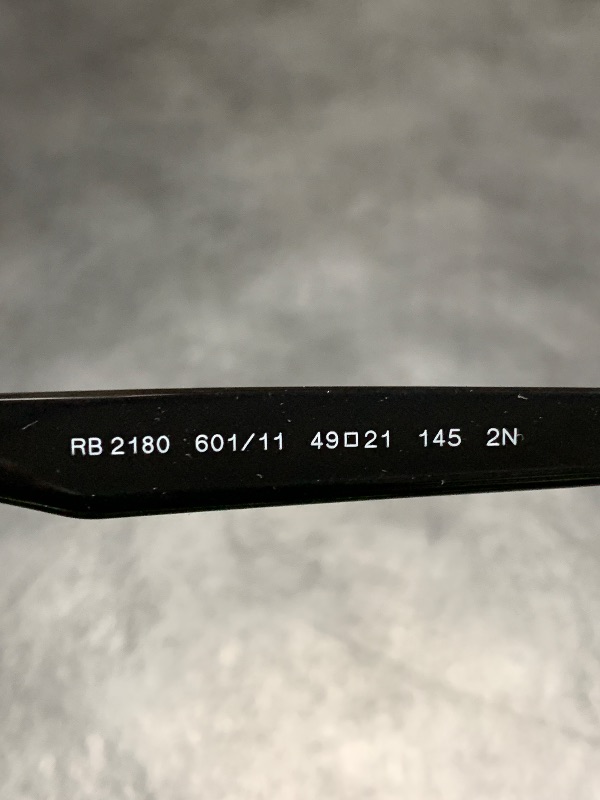 Photo 1 of Ray-Ban Unisex RB3647N Double Bridge Round Sunglasses, Black/Blue, 51 mm