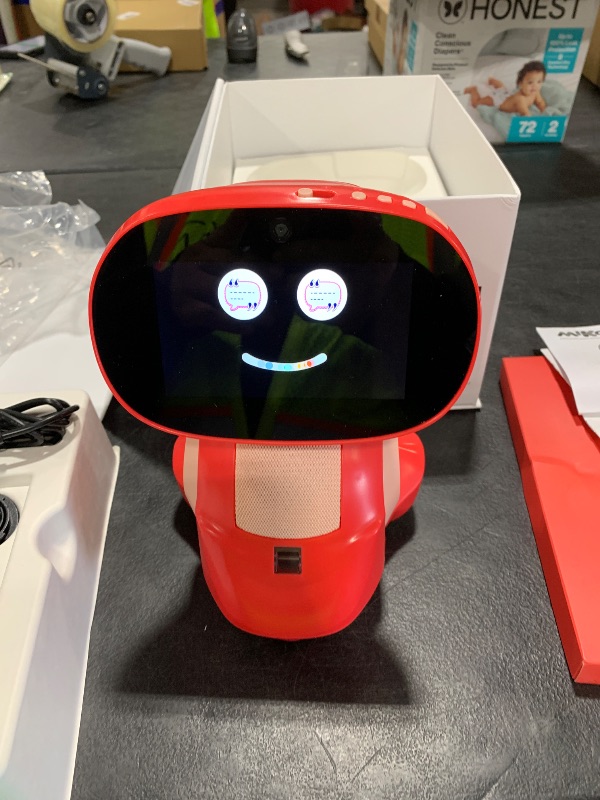 Photo 1 of Miko 3 AI Robot for Kids – Smart Educational & STEAM Learning Robot with Interactive Apps, Games, Stories & Activities for Girls & Boys Ages 5–10 | Red