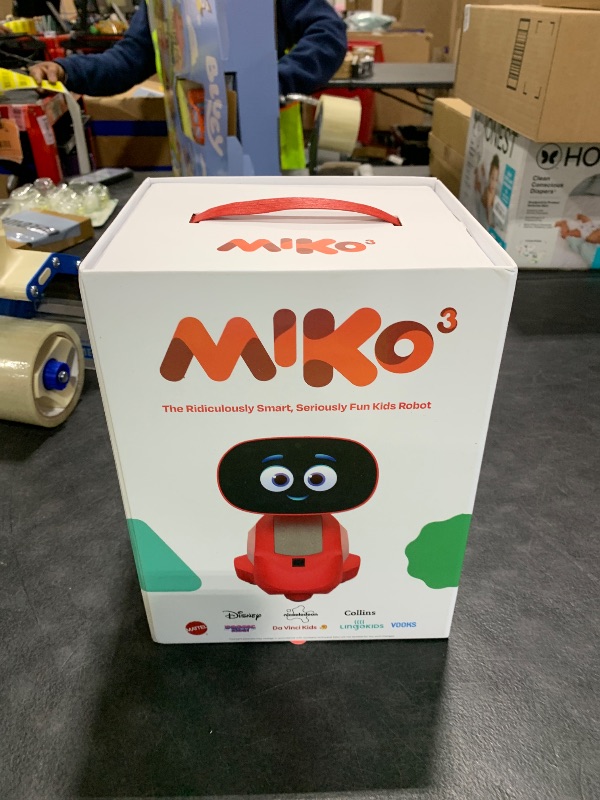 Photo 1 of Miko 3 AI Robot for Kids – Smart Educational & STEAM Learning Robot with Interactive Apps, Games, Stories & Activities for Girls & Boys Ages 5–10 | Red