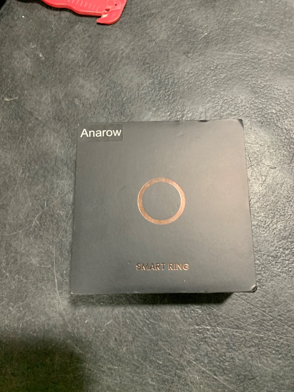 Photo 1 of Activity Tracker Ring for Men – Smart Ring with Heart Rate, SpO2, Blood Pressure, Sleep Monitoring, Step & Calorie Counter, 5ATM Waterproof, No Subscription Fee (Black, 8)
