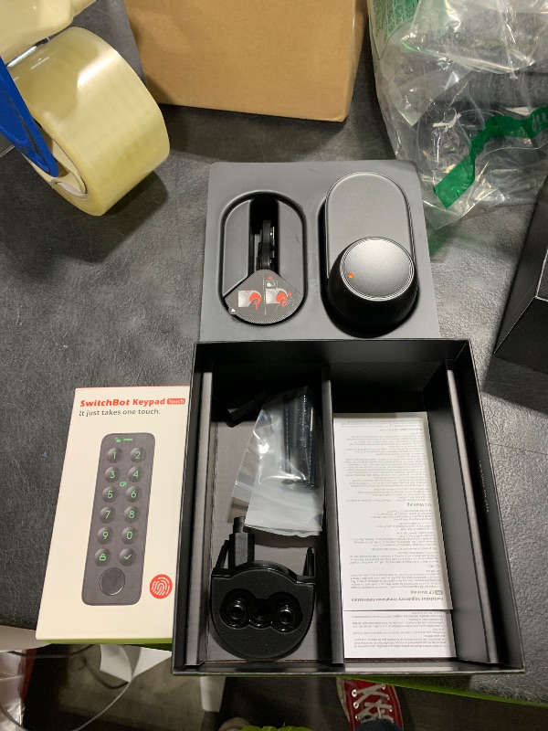 Photo 1 of Smart Lock Ultra with Keypad,Fingerprint Door Lock, App Remote Control, Built-in WiFi Keypad Deadbolt, Auto Unlock, Waterproof&Easy Install,Supports Alexa and Google (Lock Ultra Touch Combo)