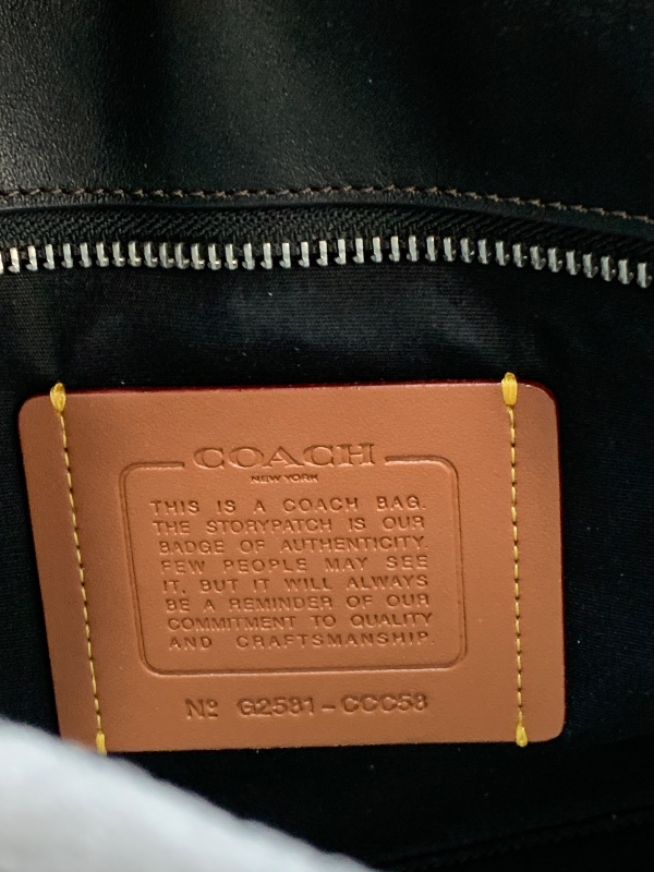 Photo 1 of COACH Loved Leather Cargo Tote