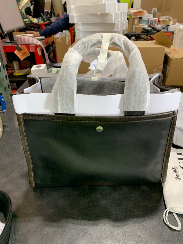 Photo 1 of COACH Loved Leather Cargo Tote