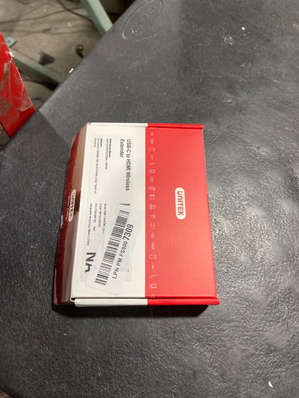 Photo 1 of Unitek Wireless HDMI Display Dongle Adapter - Portable 1080P 60Hz USB C Transmitter for TV Upgraded 2G/5G Mirroring Adapter Stream Video to Monitor Projector for Phone iOS Android Windows PC