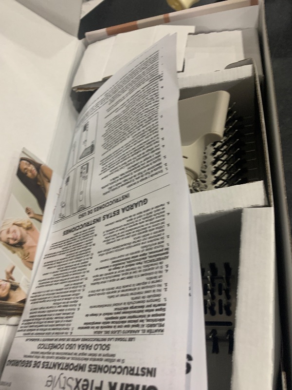 Photo 1 of Shark HD430REF (Refurbished) FlexStyle Air Styling & Drying System, Powerful Hair Dryer Brush & Multi-Styler with Auto-Wrap Curlers, Paddle Brush, Oval Brush, Concentrator Attachment, Stone (Renewed)