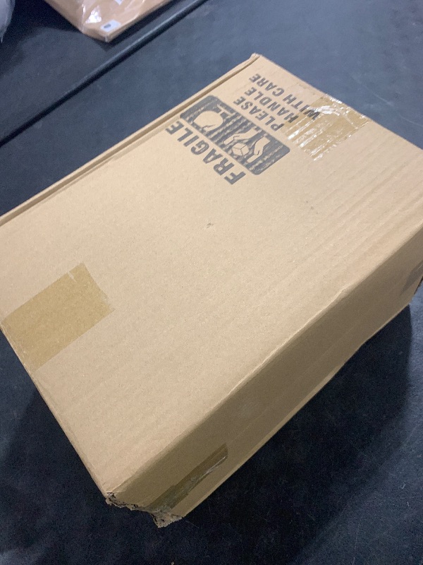 Photo 1 of 1 Gallon Square Glass Pitcher with Lid and Spout, Borosilicate Glass Carafe for Hot/Cold Drink, Water Pitchers with Handle for Fridge, Extra Large Jug for Iced Tea, Coffee, Juice, Beverage