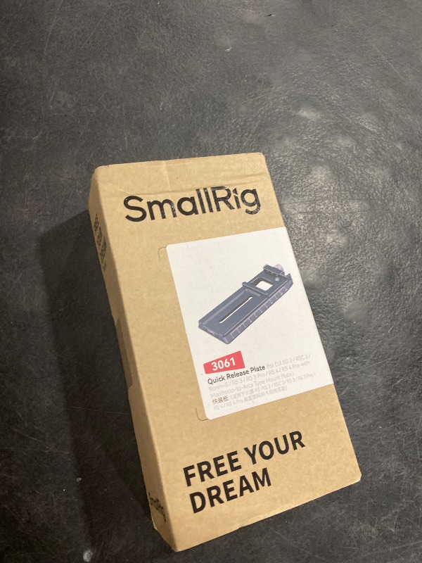 Photo 1 of SMALLRIG 5.5'' Camera Quick Release Plate Adapter for Arca-Swiss for DJI RS 5 / RS 4 / RS 4 Pro / RS 2 / RSC 2 / RS 3 / RS 3 Pro & for Ronin-S Gimbal