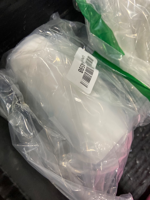 Photo 1 of 1.2 Gallon Small Trash Bags, 4.5 Liter Trash Can Liners Garbage Bags Wastebaskets Liners for Bathroom, 150 Counts Clear Bags