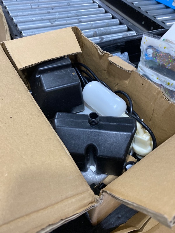 Photo 1 of ZHEQOGZH Ultrasonic Fogger 10 Head Ultrasonic Mist Maker Fogger Pond Mister Fogger with Float for Halloween Decorations Aquarium Fish Tank Terrarium Greenhouse Plants Fountain, 19.8 lb/h (9000ml/h)