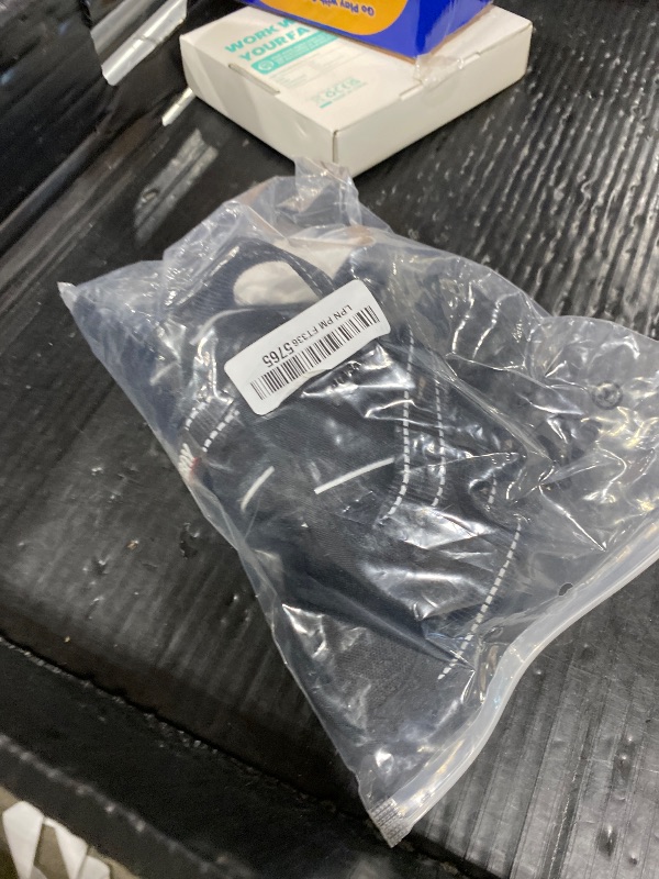 Photo 1 of BARKBAY No Pull Dog Harness Large Reflective Dog Harness with Front Clip and Easy Control Handle for Walking Training Running with ID tag Pocket(Black,L)