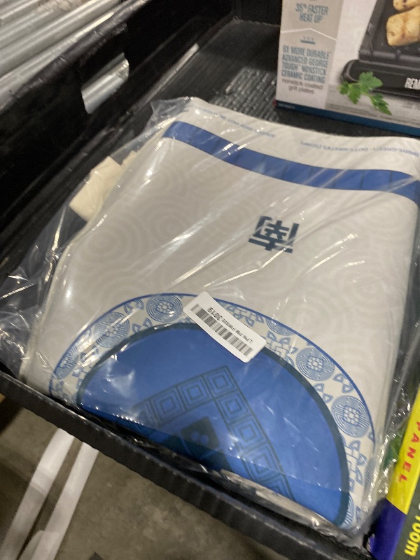 Photo 1 of [WHITE] – Mahjong Mat for Table 31.5 Inch Extra Large Neoprene Non Slip Noise Reduction Foldable Mahjong Mats with Rules Beginner Friendly Mahjong Table Mat for American Mahjong Card Poker Board Games