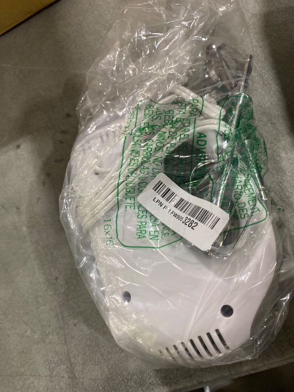 Photo 1 of OVENTE 5-Speed Corded Electric Hand Mixer with Stainless Steel Whisks, Compact Portable Design with Snap-On Storage Case,150W Lightweight Handheld Mixer for Baking & Cooking, White HM151W