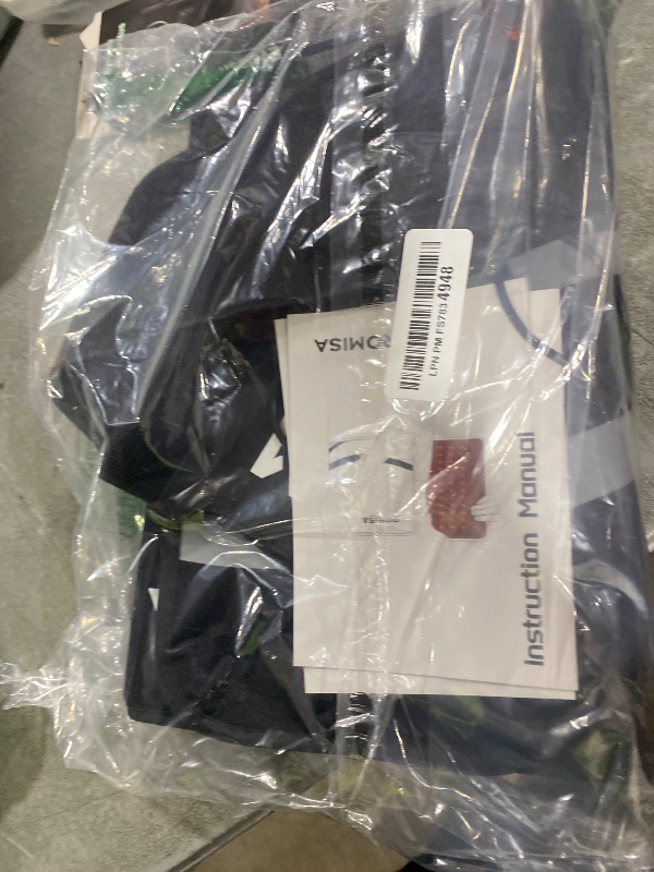 Photo 1 of ROMISA 25” x 12.3” Large Red Light Therapy Pad for Body, Tri-Chip Grade 312 LEDs 48W, 10-90Min Timer with Controller, 660nm & 850nm Near Infrared Light Therapy Mat for Back Shoulder Joint Muscle