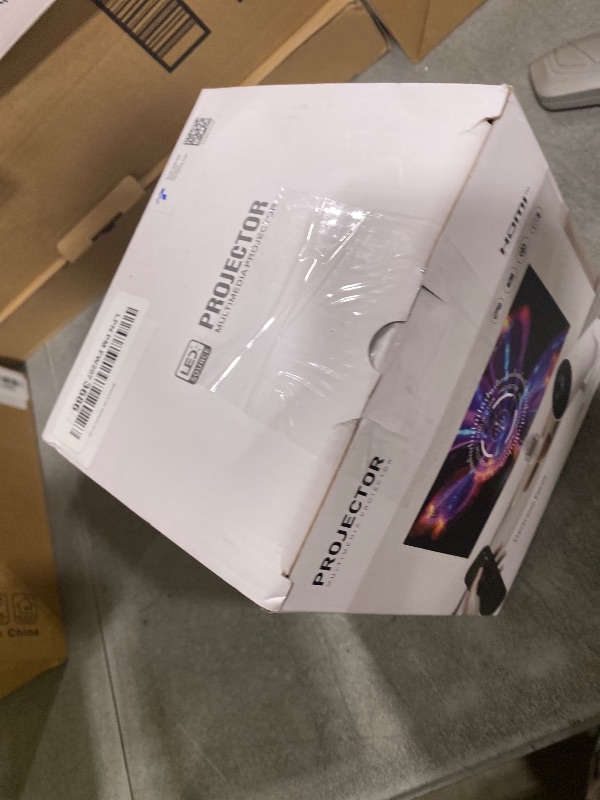 Photo 1 of [Electric Focus]Mini Portable Projector with 4K Support, Bluetooth 5.4 WIFI6, 5watt Sound Base Speaker, 260 ANSI, Android 11, 210° Rotation , Auto Keystone Correction Video Projector HY300 PLUS