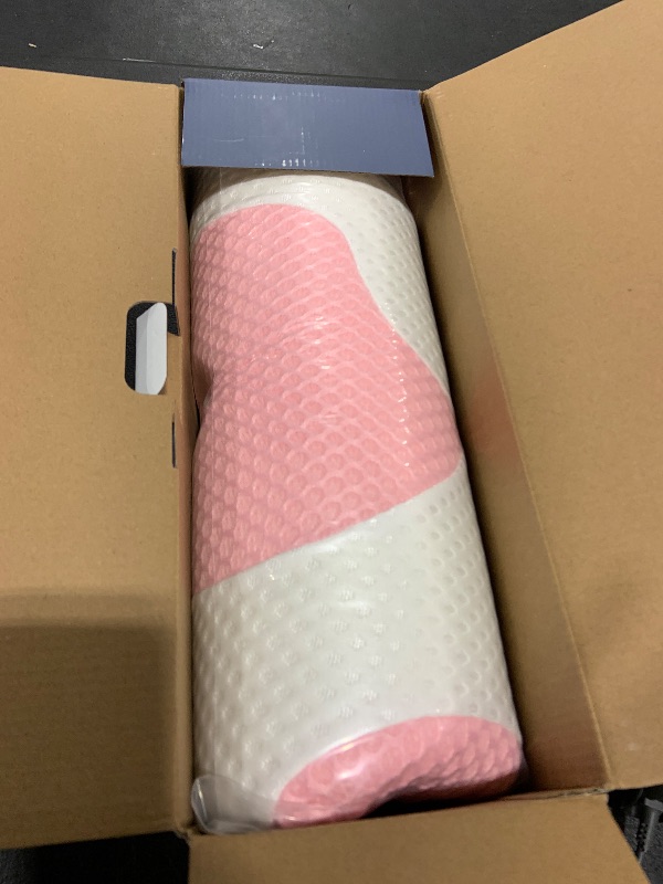 Photo 1 of Osteo Cervical Pillow for Neck Pain Relief, Hollow Design Odorless Memory Foam Pillows with Cooling Case, Adjustable Orthopedic Bed Pillow for Sleeping, Support for Side Back Sleepers