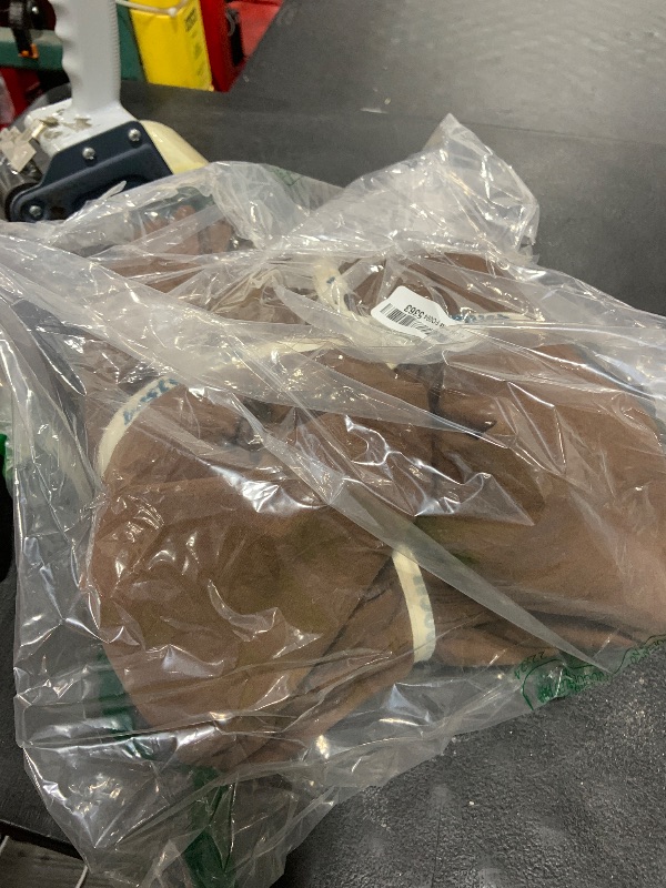 Photo 1 of BESTOUCH Duvet Cover Set 100% Washed Cotton Linen Feel Super Soft Comfortable Chic Lightweight 3 PCs Home Bedding Set Solid Cocoa Brown Cal King