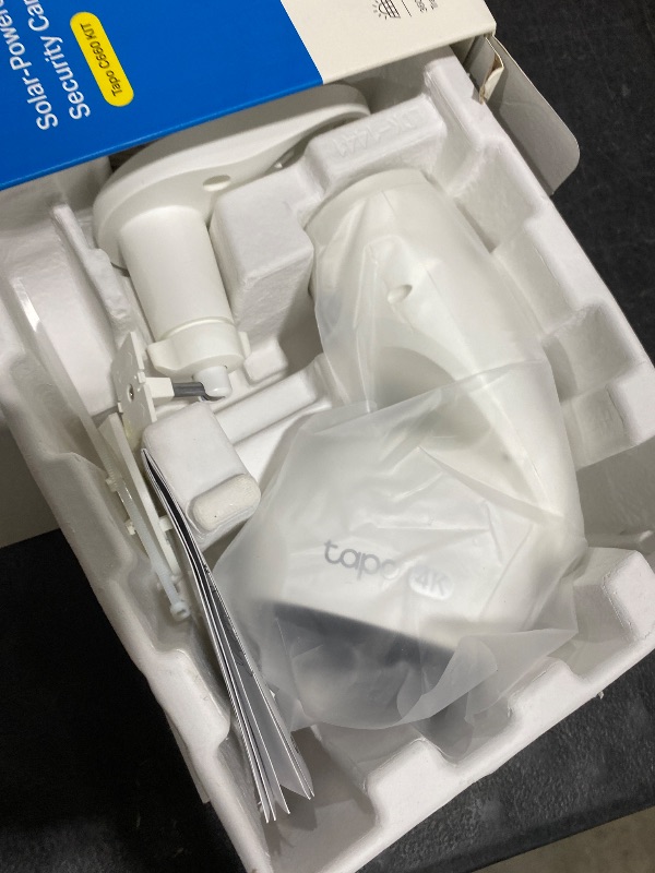 Photo 1 of Tapo 4K Outdoor Pan/Tilt Wireless Security Camera - Battery with Solar Charging, 360° Motion Track, 24/7 Capture, Person/Vehicle Detection, Subscription-Free Local Storage or Optional Cloud, C660 KIT