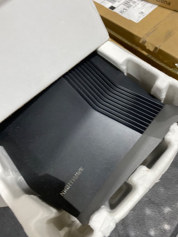 Photo 1 of NETGEAR Nighthawk Cable Modem and WiFi 6 Router Combo (CAX80) - Compatible with All Major Cable Providers incl. Xfinity, Spectrum, Cox - Cable Plans up to 6Gbps - AX6000 WiFi 6 Speed - DOCSIS 3.1