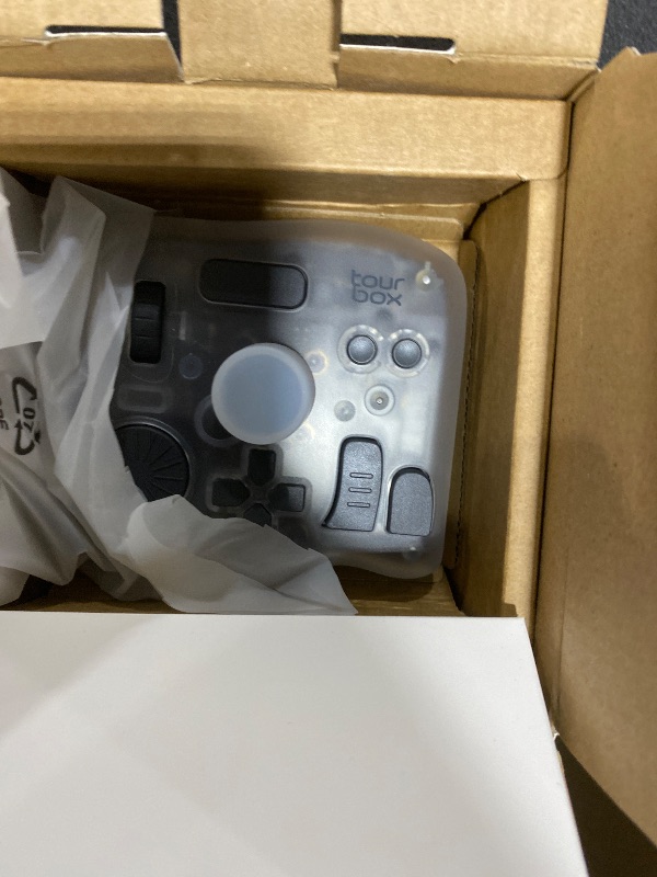 Photo 1 of TOUR BOX Elite Plus - iPad Drawing Bluetooth Controller, Video Editing Photo Color Grading Speed Editor, Programmable Creative Console Keyboard for DaVinci Procreate Adobe Softwares and More