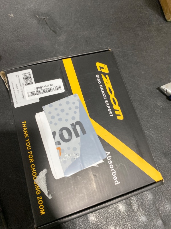 Photo 1 of JFOYH zoom HB876 4-Piston Pre-Bled Hydraulic Disc Brake Set for Mountain Bike, Bike Disc Brake Kit with 160mm Rotors, Front and Rear Levers(PM Adapter Included) - Left-Front&Right-Rear