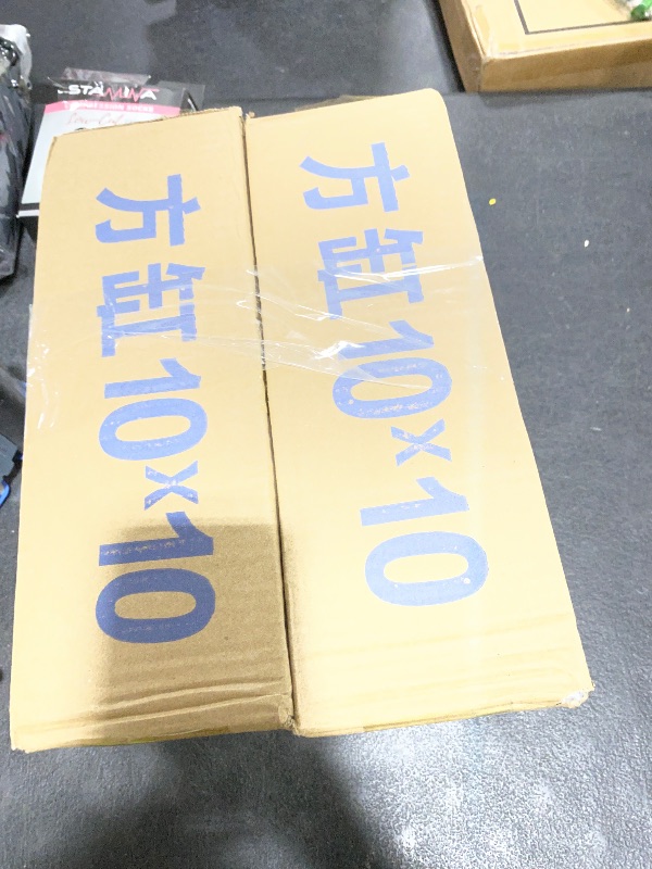 Photo 1 of 12 Pcs Cube Clear Flower Vase - 4'' x 4'' Acrylic Square Vase - Decorative Centerpiece for Plant, Wedding, Home, Office Floral Decor