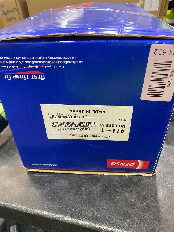 Photo 1 of Denso 471-1630 New Compressor with Clutch