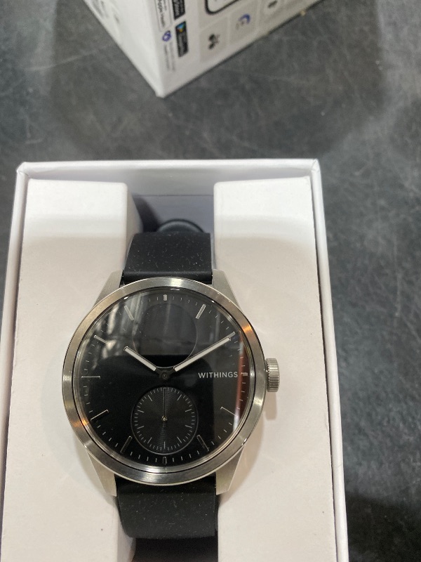 Photo 1 of WITHINGS ScanWatch 2 - Women's Men's Health Smartwatch, ECG, SpO2, Temperature, Sleep Tracking, Respiratory Health, Waterproof, 30-Day Battery, 30-Day Battery, Android & iOS