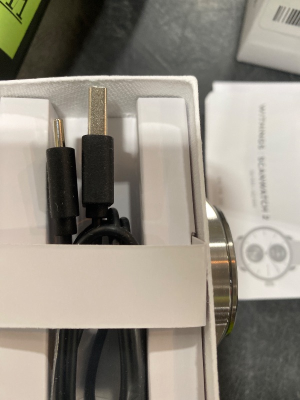 Photo 1 of WITHINGS ScanWatch 2 - Women's Men's Health Smartwatch, ECG, SpO2, Temperature, Sleep Tracking, Respiratory Health, Waterproof, 30-Day Battery, 30-Day Battery, Android & iOS