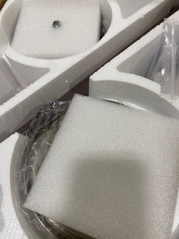 Photo 1 of 48 Inch Flush Mount Ceiling Fans without Lights, Brushed Nickel Modern Ceiling Fan no Lights, 6-Speeds, Quiet Reversible DC Motor, Indoor/Outdoor Ceiling Fans for Patios, Living Room, Bedroom