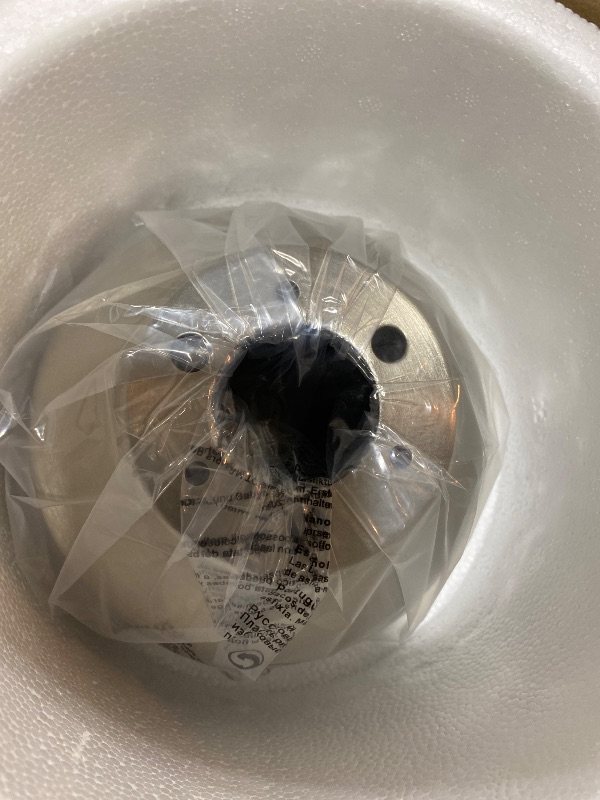 Photo 1 of 48 Inch Flush Mount Ceiling Fans without Lights, Brushed Nickel Modern Ceiling Fan no Lights, 6-Speeds, Quiet Reversible DC Motor, Indoor/Outdoor Ceiling Fans for Patios, Living Room, Bedroom