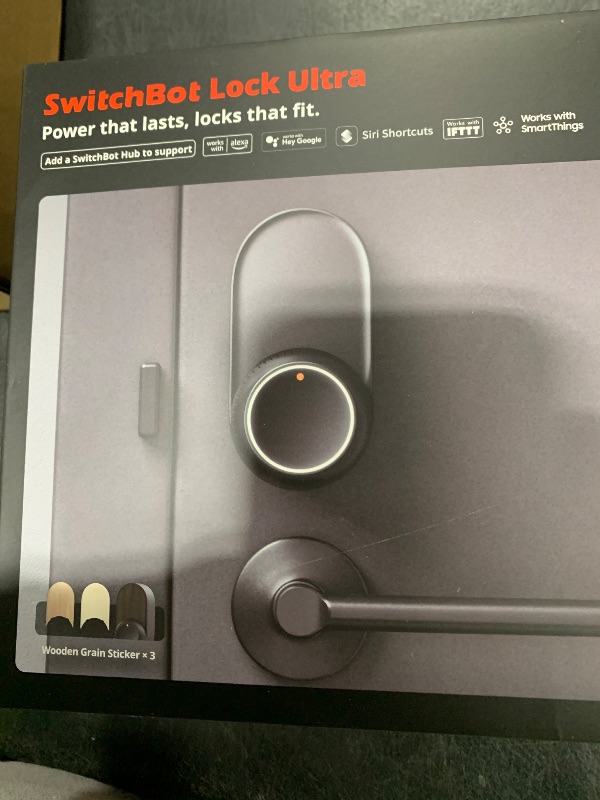 Photo 1 of Smart Lock Ultra with Keypad,Fingerprint Door Lock, App Remote Control, Built-in WiFi Keypad Deadbolt, Auto Unlock, Waterproof&Easy Install,Supports Alexa and Google (Lock Ultra Touch Combo)