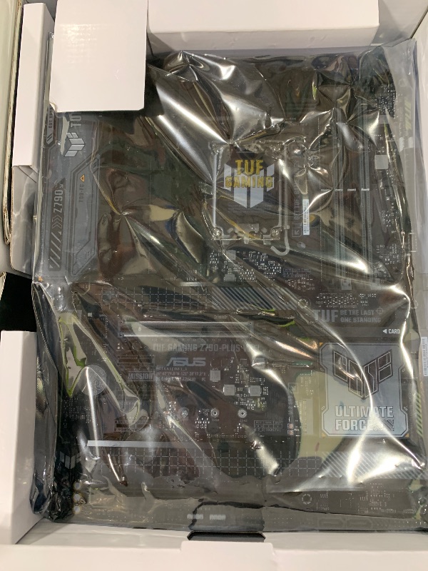 Photo 1 of ASUS TUF Gaming Z790-Plus WiFi LGA 1700(Intel 14th,12th &13th Gen) ATX Gaming Motherboard(PCIe 5.0,DDR5,4xM.2 Slots,16+1 DrMOS,WiFi 6,2.5Gb LAN,Front USB 3.2 Gen 2 Type-C,Thunderbolt 4(USB4),Aura RGB)