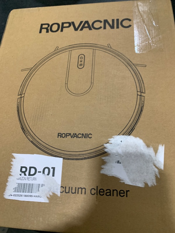 Photo 1 of ROPVACNIC Robot Vacuum Cleaner Robot Vacuum and Mop Combo with 5200Pa Suction, Personalized Cleaning Adjustments, Self-Charging Robotic Vacuum Cleaner, Advanced Obstacle Avoidance