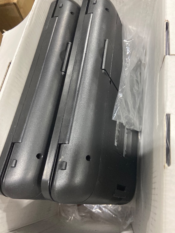 Photo 1 of WONNIE 10" Car DVD Players, Portable DVD Player Dual Screen Play Two Different or The Same Movie with Headrest Mounts, 5 Hours Rechargeable Battery, 2 AC Adapters, All Regions, Support USB/SD/Sync TV